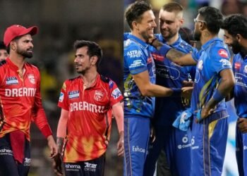 Mumbai Indians vs Punjab Kings Timeline
