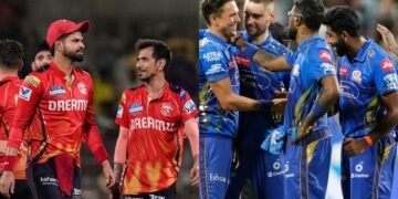 Mumbai Indians vs Punjab Kings Timeline