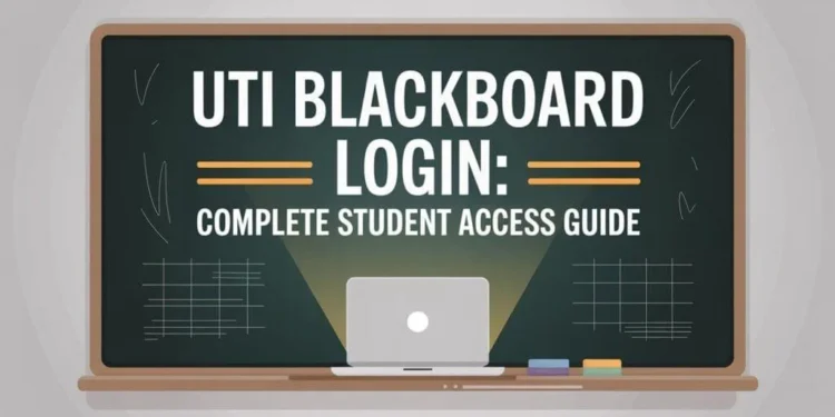 UTI Blackboard Login