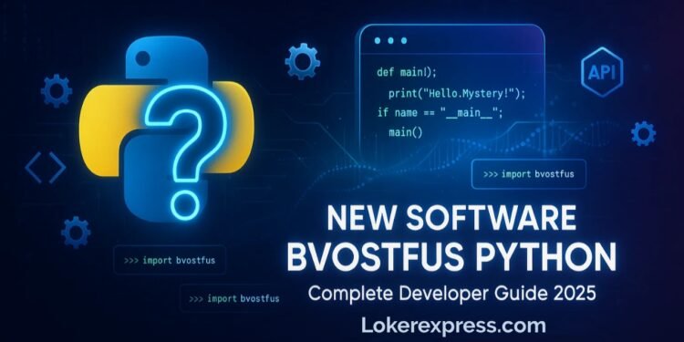 New Software Bvostfus Python