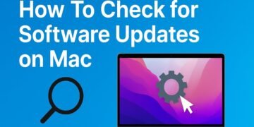 Check for Software Updates on Mac
