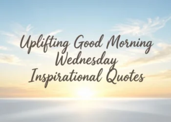 Good Morning Wednesday Inspirational Quotes
